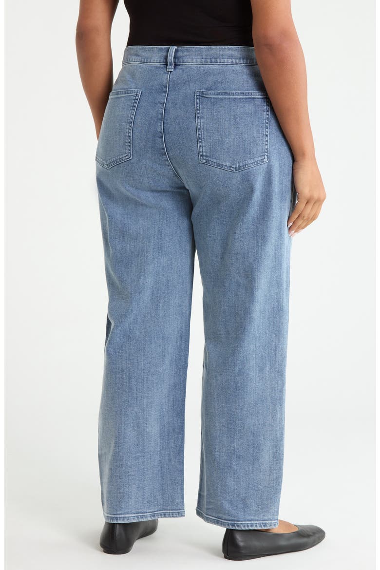 Ankle Straight Leg Jeans, Alternate, color, CLOUD INDIGO