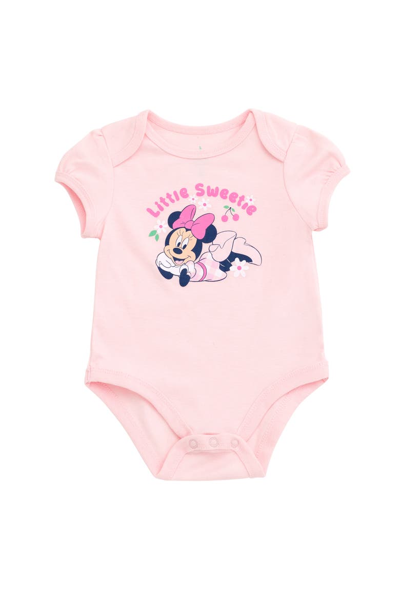 Minnie Mouse Bodysuit and Skirt Set, Alternate, color, Minnie Pink Gingham