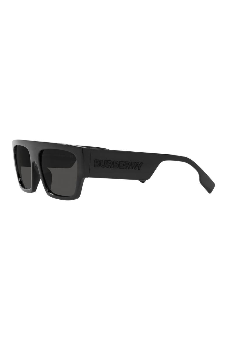 Micah 58mm Square Sunglasses, Alternate, color, BLACK