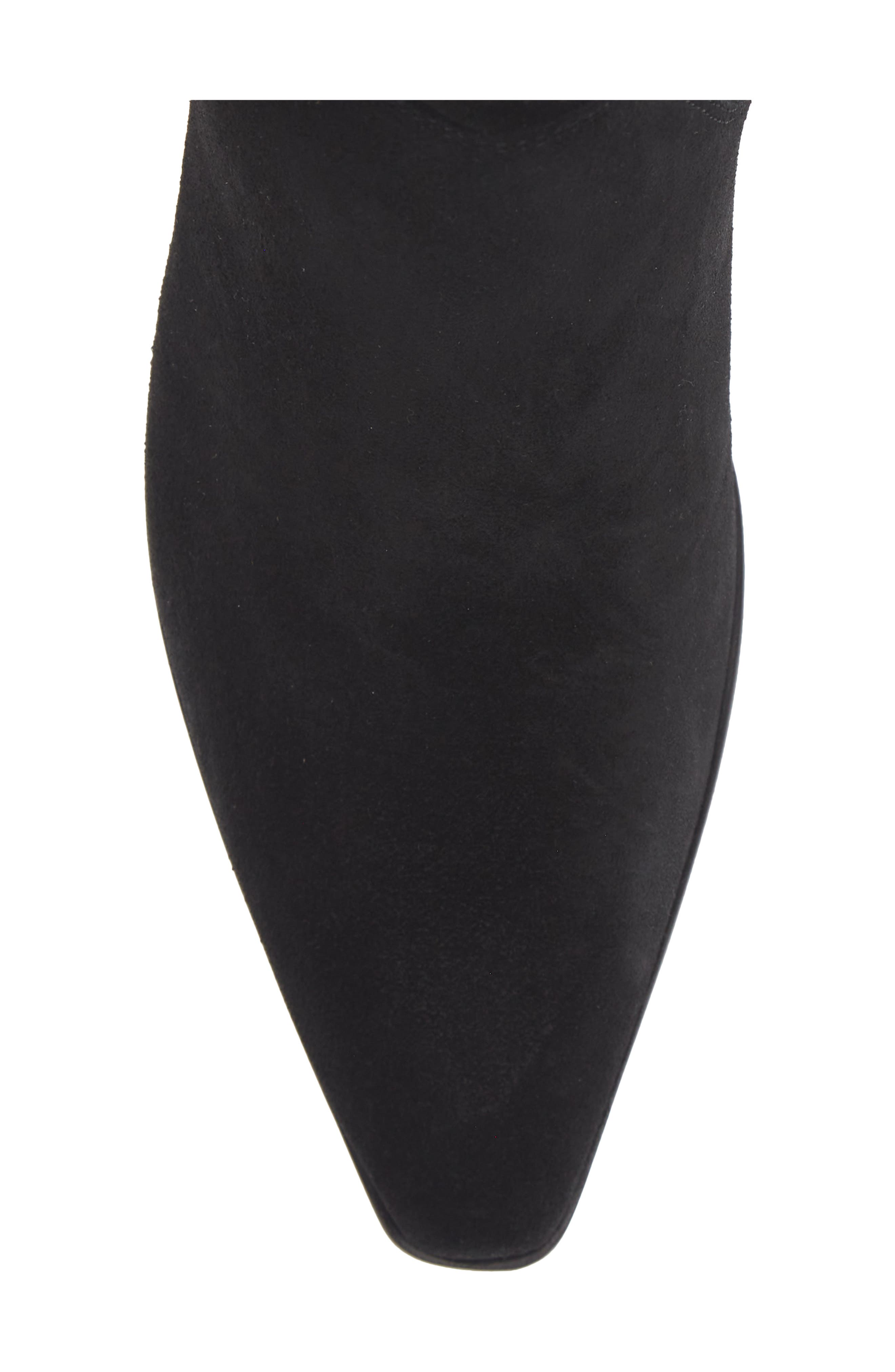 Dominique Bootie, Alternate, color, BLACK SUEDE