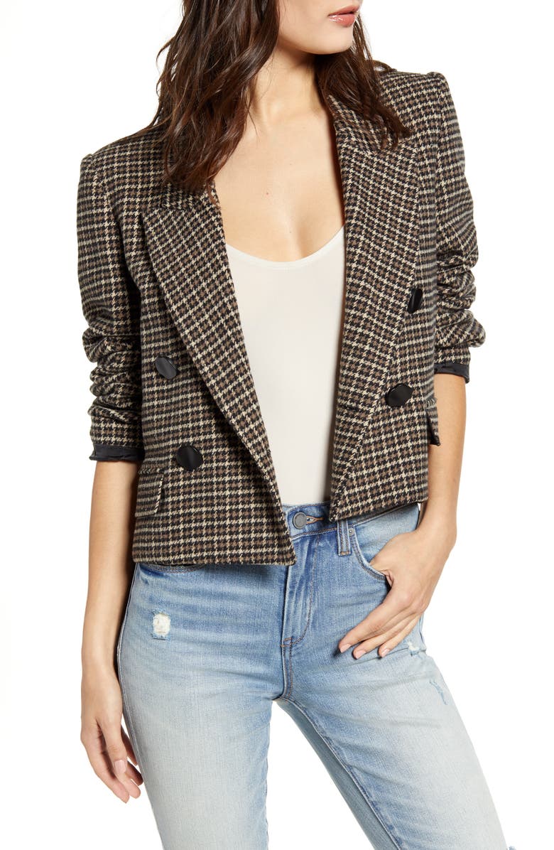 ASTR the Label Manhattan Crop Blazer, Main, color, 