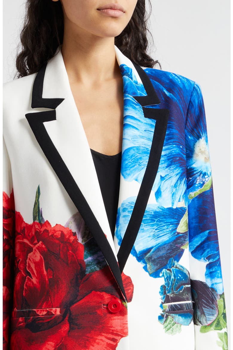 Denny Large Format Floral Blazer, Alternate, color, LE PARISIEN