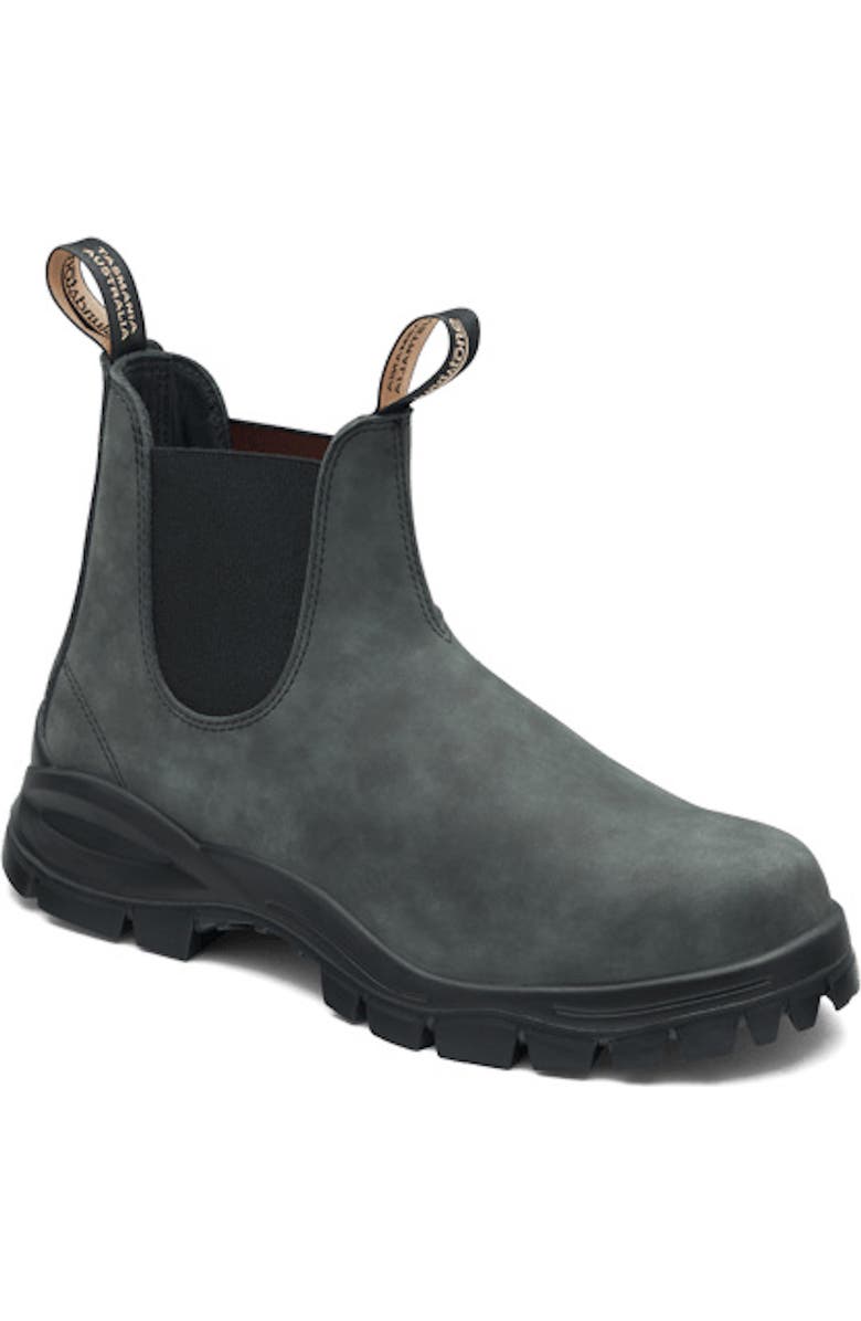 Blundstone Footwear Chelsea Boot, Main, color, Rustic Black