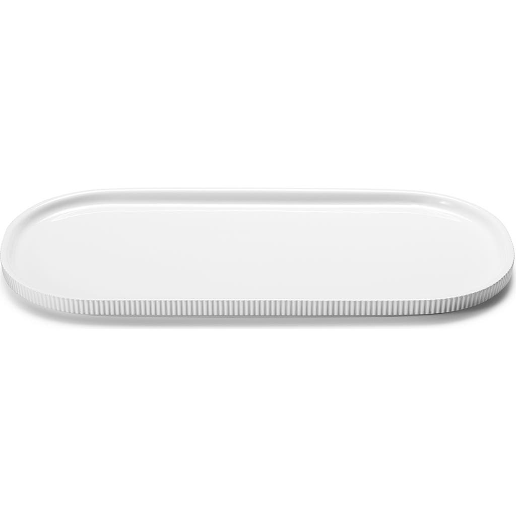Georg Jensen Bernadotte Serving Platter in White  product
