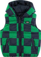 Stains and Stories by Babyface Reversible Puffer Hooded Vest