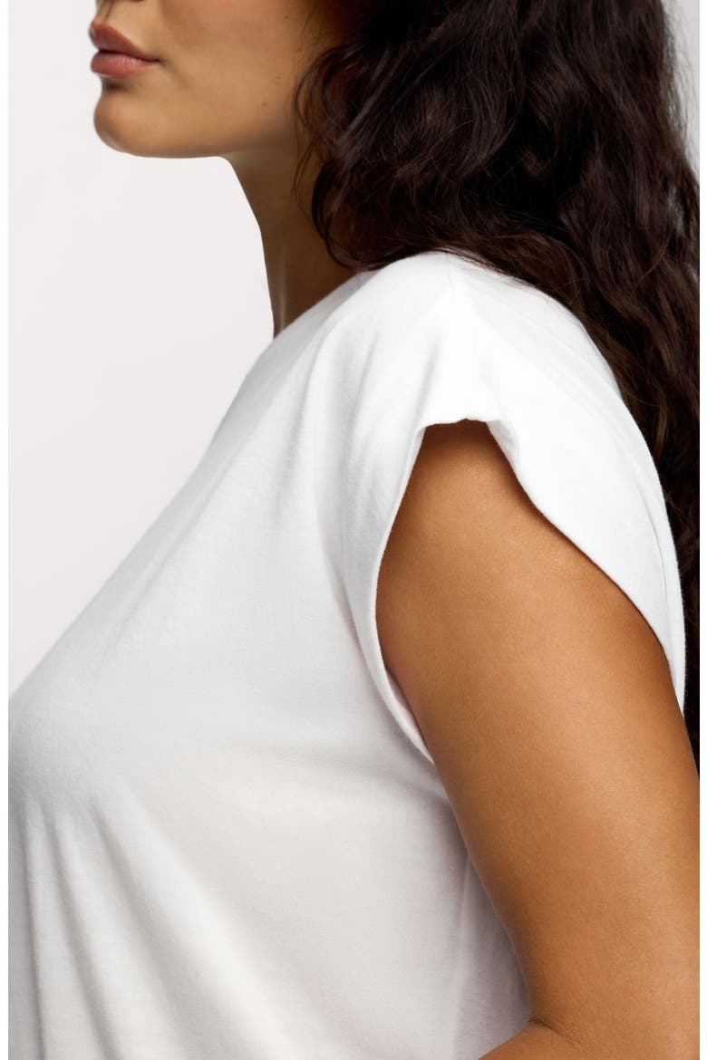 Muscle Cotton T-Shirt, Alternate, color, WHITE