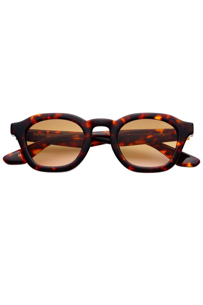 Blake Square Sunglasses, Main, color, Tortoise