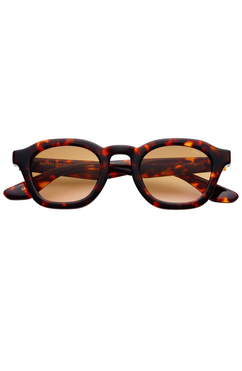 FREYRS Eyewear Blake Square Sunglasses, Main, color, Tortoise