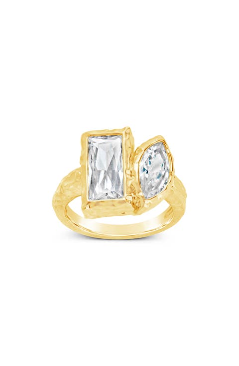 Tate Cubic Zirconia Molten Ring
