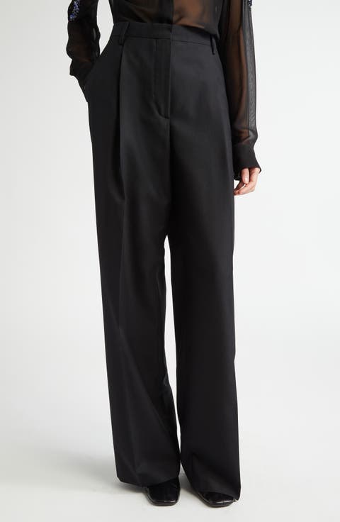 Women's 100% Wool Wide-Leg Pants | Nordstrom Women's 100% Wool Wide-Leg Pants | Nordstrom