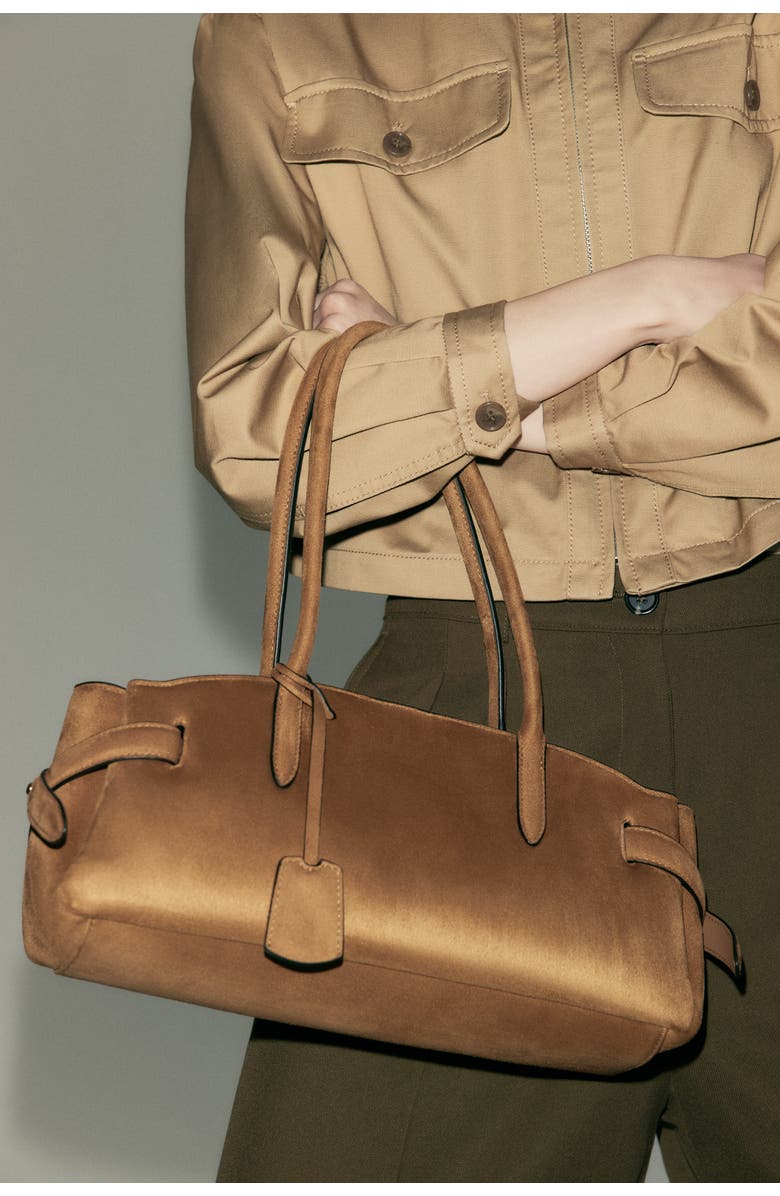 H&M Shoulder Bag, Alternate, color, Brown