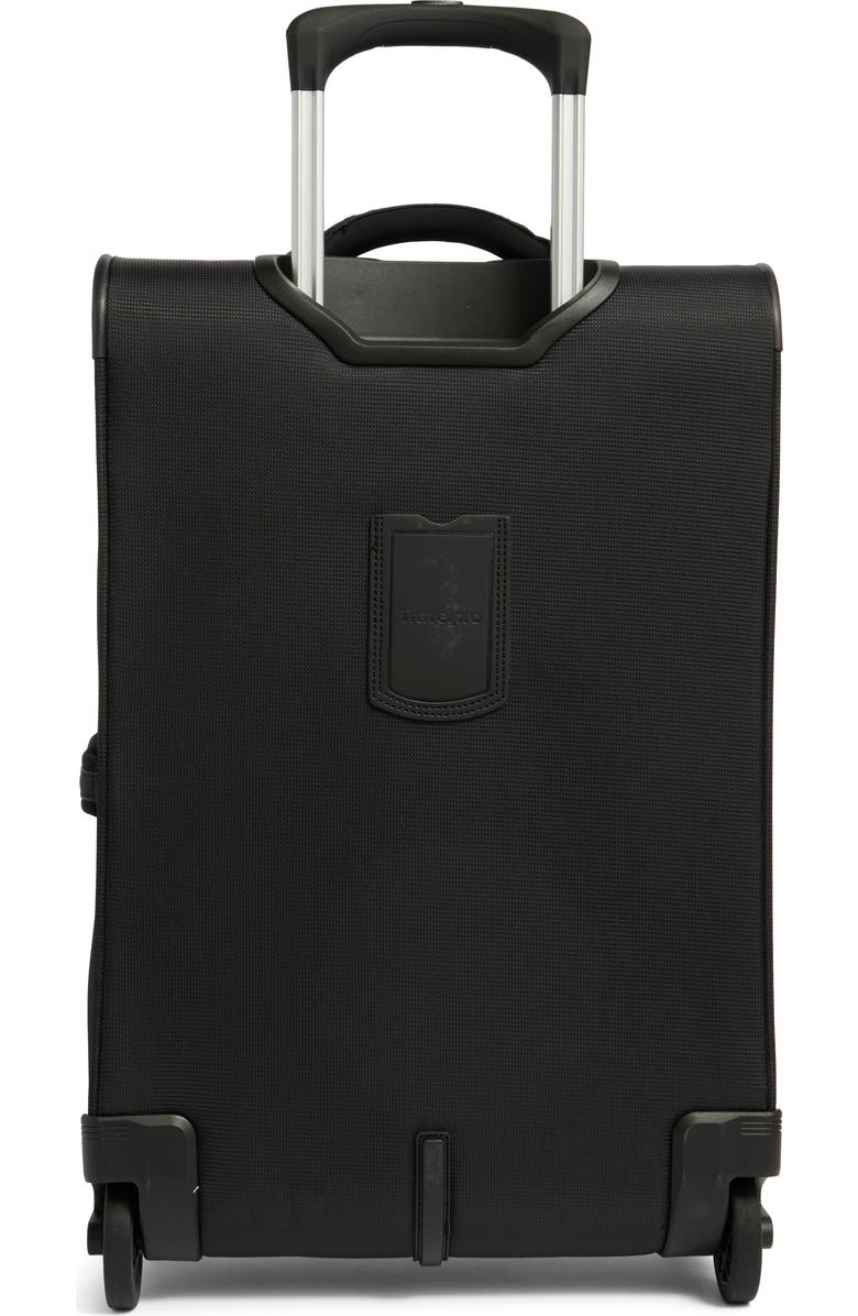 TRAVELPRO WAB6 22-Inch Expandable 2-Wheel Carry-On Softside Rollaboard Luggage, Alternate, color, Black