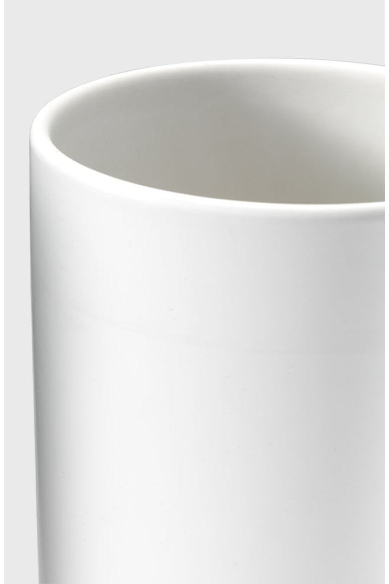 Tall Stoneware Utensil Holder, Alternate, color, White