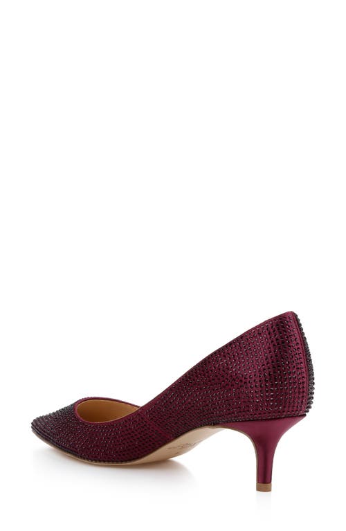 Jewel Badgley Mischka Frenchie Pointed Toe Pump