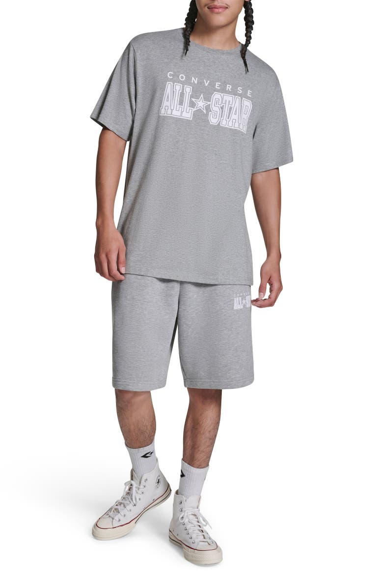 Converse All Star T-Shirt, Alternate, color, Vintage Grey Heather