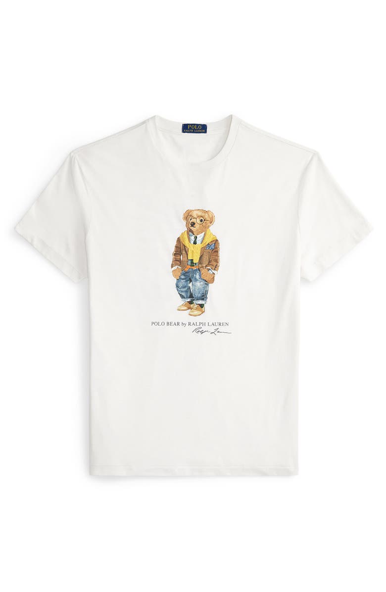 Polo Ralph Lauren Classic Fit Polo Bear Cotton Graphic T-Shirt, Alternate, color, 