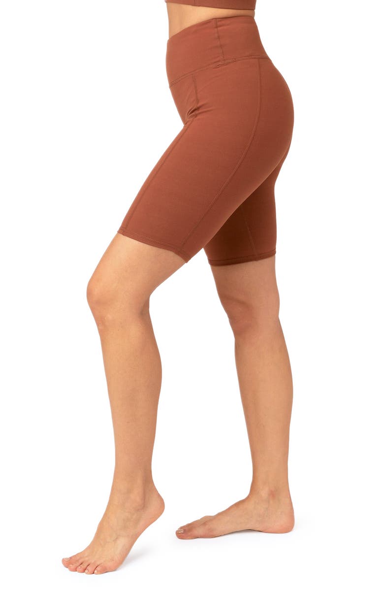 Threads 4 Thought Monica Bike Shorts, Alternate, color, Taro