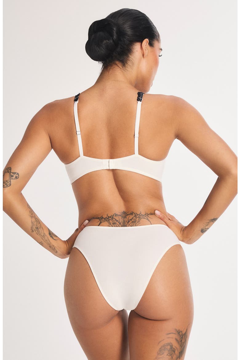 Swirly Girly Cheeky Briefs, Alternate, color, WHITE TEA/ BLACK CAVIAR