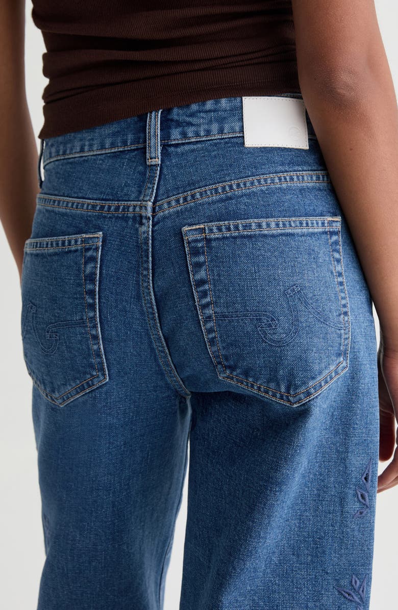 AG Saige Wide Leg Crop Jeans, Alternate, color,