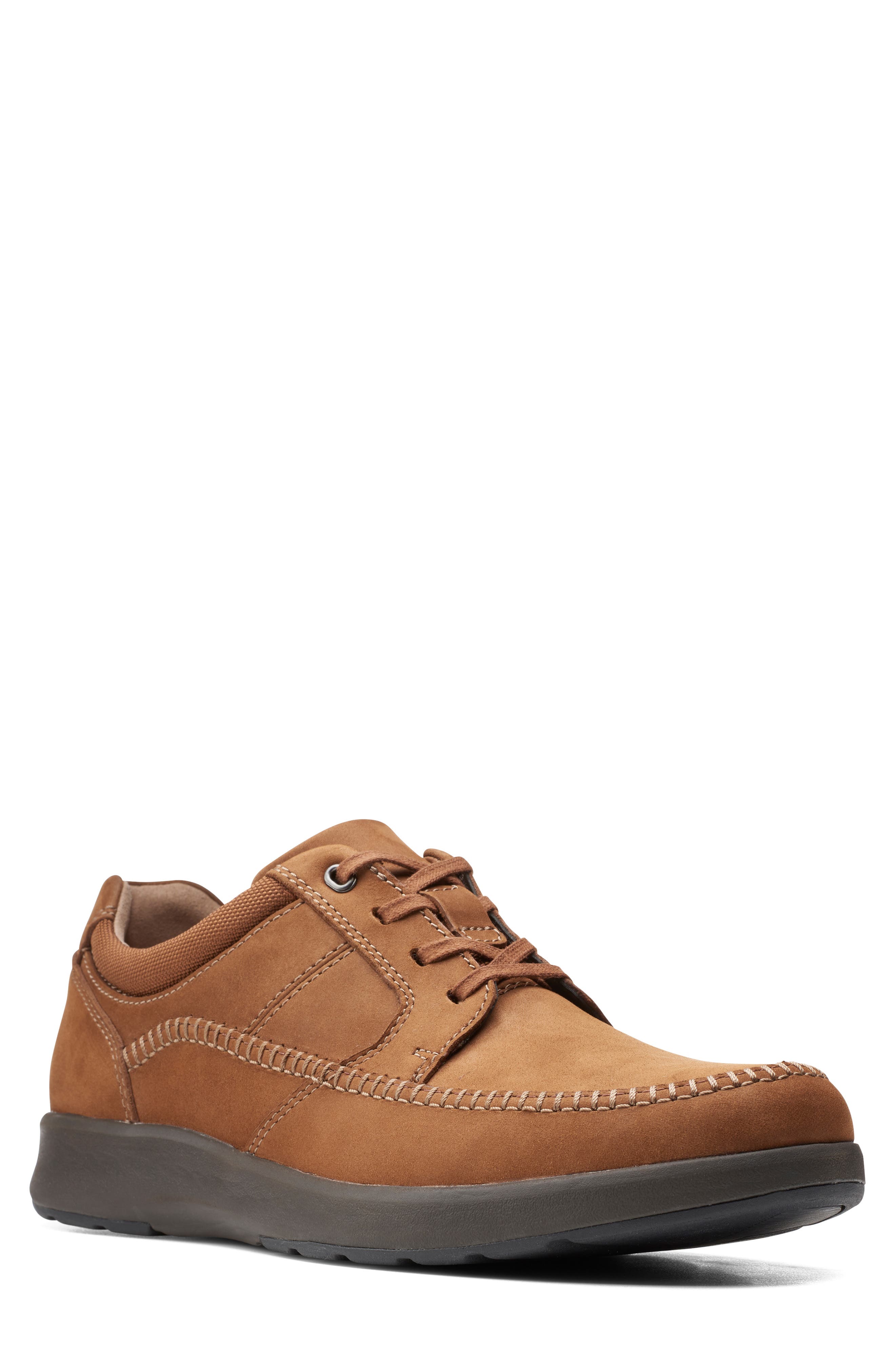 Unstructured Trail Sneaker, Main, color, TAN NUBUCK