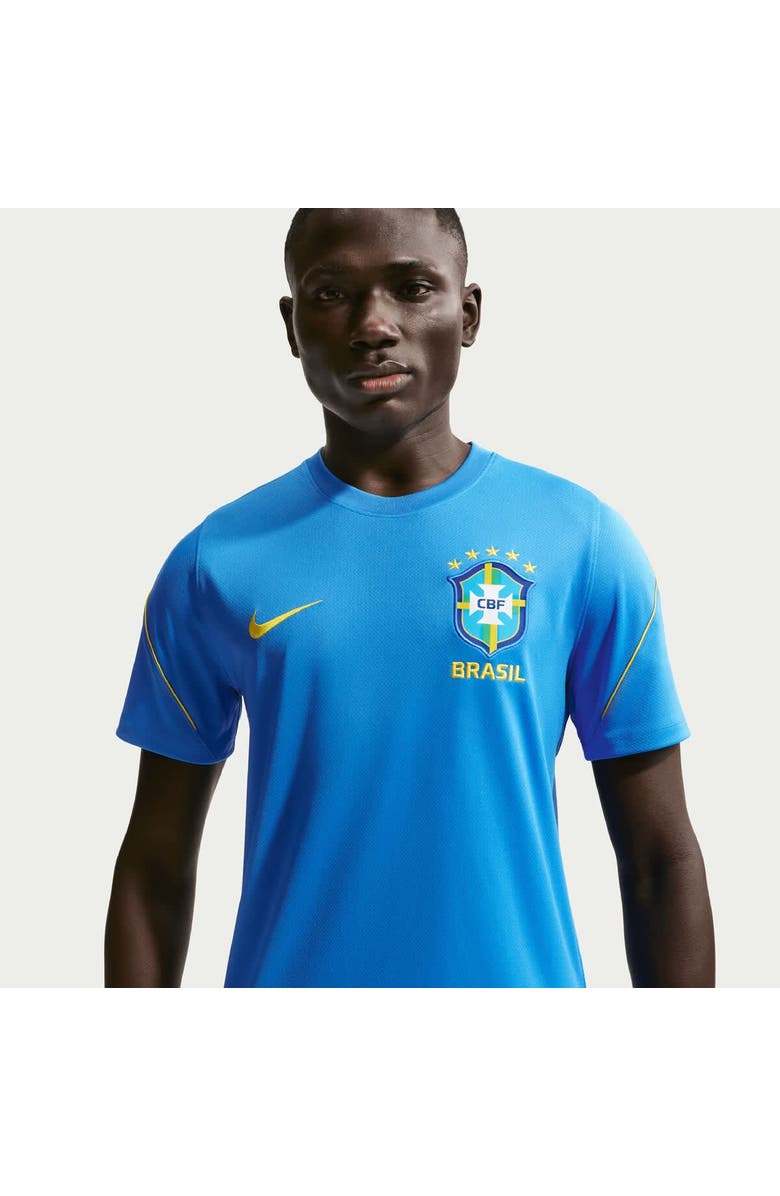 Nike Men's Nike Blue Brazil National Team 2026 Strike Dri-FIT Top, Alternate, color, Blue