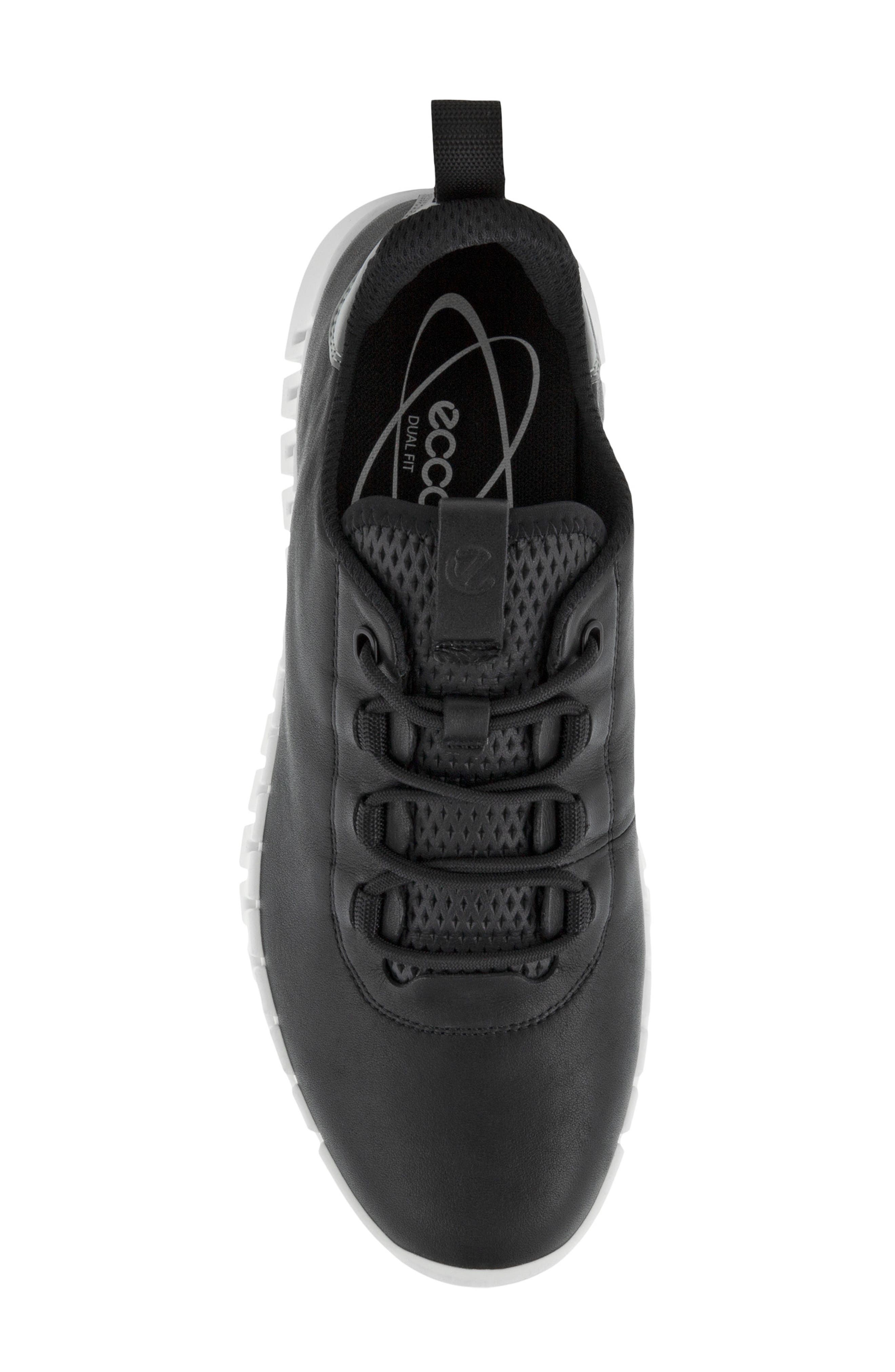 ECCO GRUUV Sneaker, Alternate, color, Black/ Light Grey