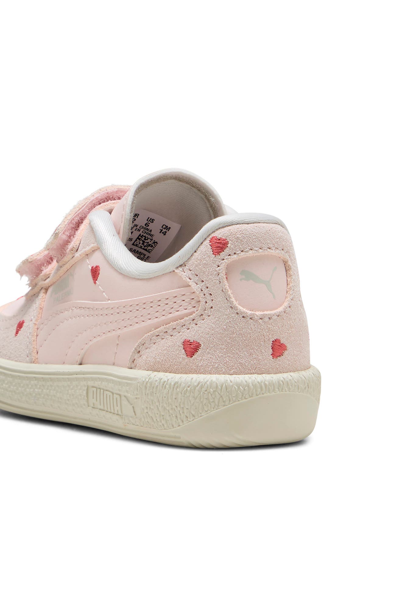 PUMA Kids' Palermo Amor Sneaker, Alternate, color, Jasmine Flower/ Vapor Gray