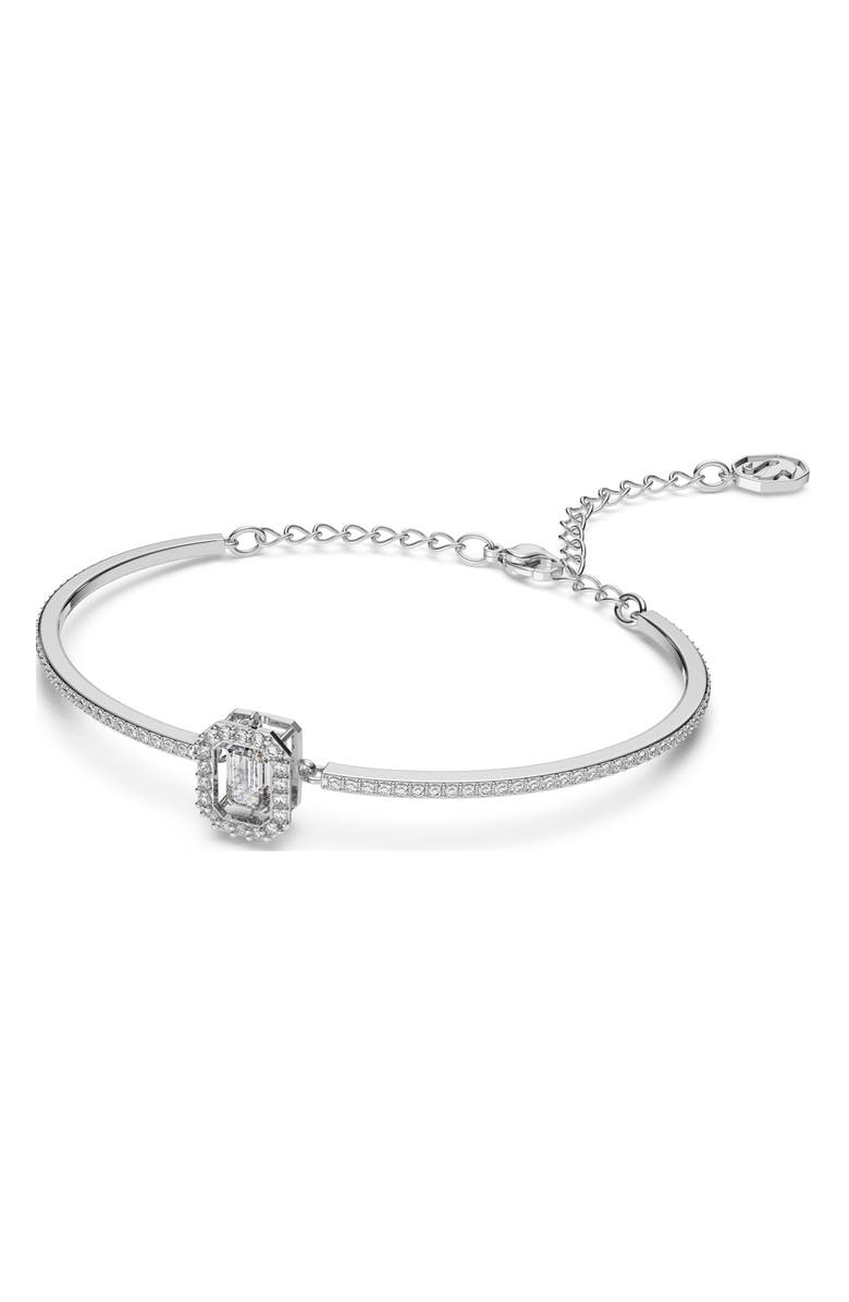 Swarovski Una Swarovski Crystal Bangle, Alternate, color, 