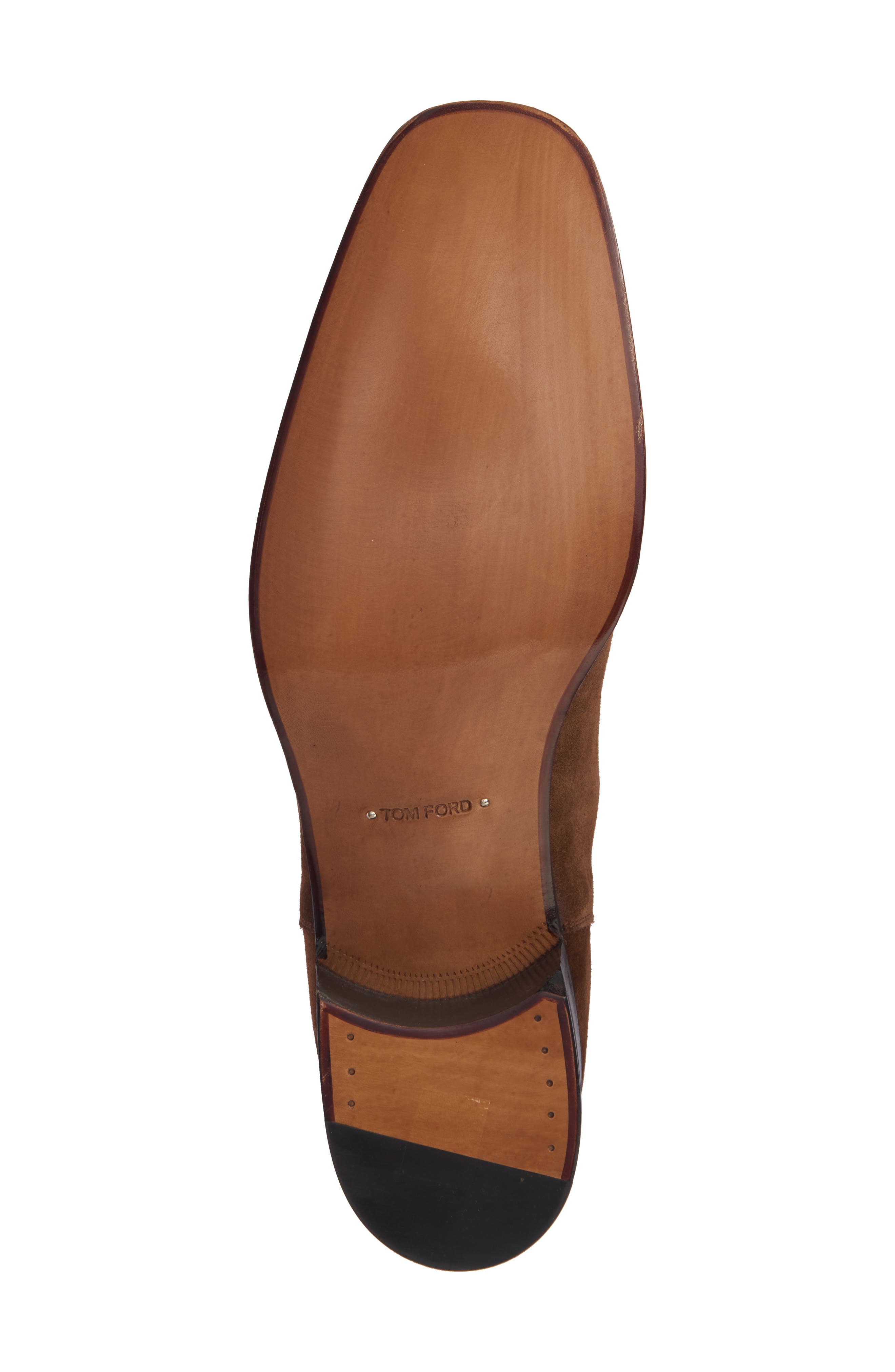 TOM FORD Alec Chelsea Boot, Alternate, color, Burnt