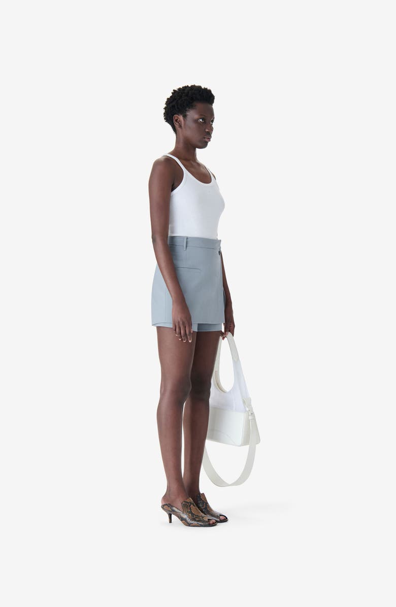 IRO Amira Skort, Alternate, color, Steel