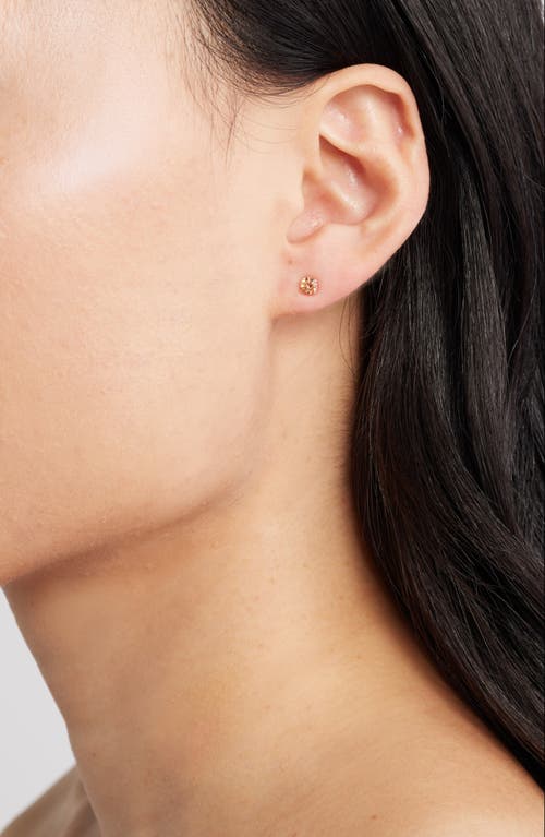 Set & Stones Birthstone Stud Earrings In Gold