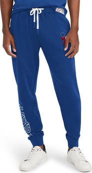 TOMMY JEANS Men's Tommy Jeans Royal Philadelphia 76ers Carl Bi-Blend Fleece Jogger Pants
