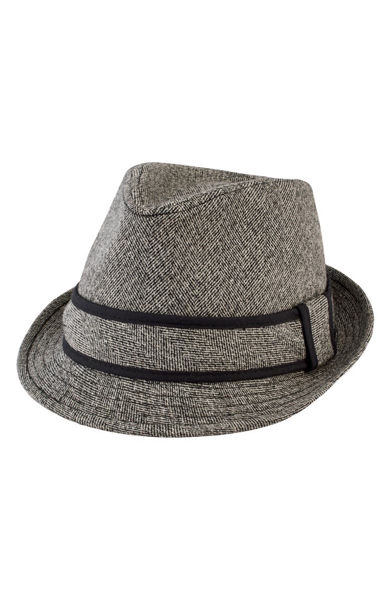 San Diego Hat Tweed Fedora, Main, color,