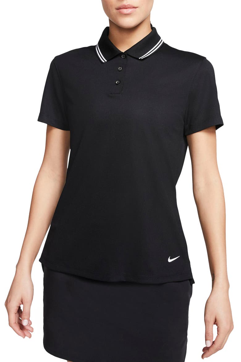 Dry Victory Polo, Main, color, BLACK/ WHITE