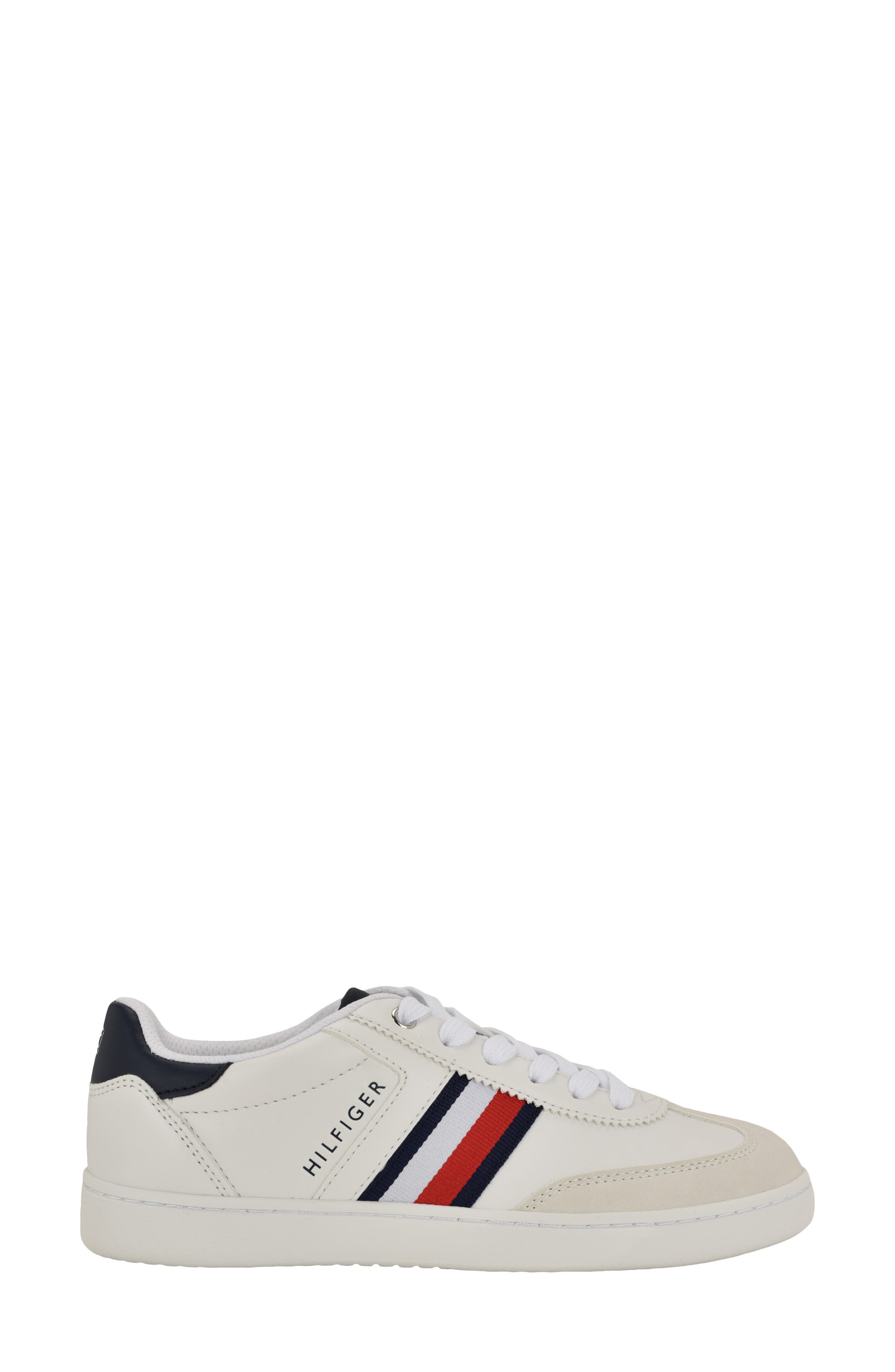Madelin Sneaker, Alternate, color, WHITE/ GREY/ NAVY