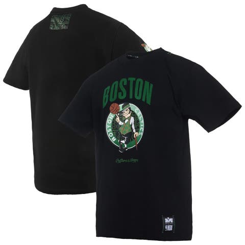 Men's NBA x Two Hype  Black Boston Celtics Culture & Hoops Collection Premium T-Shirt