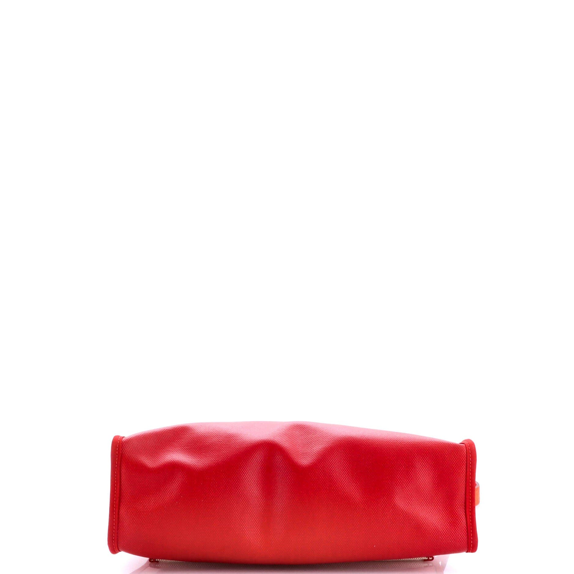 Herbag Zip Berline Vache Canvas and Leather 31, Alternate, color, Red