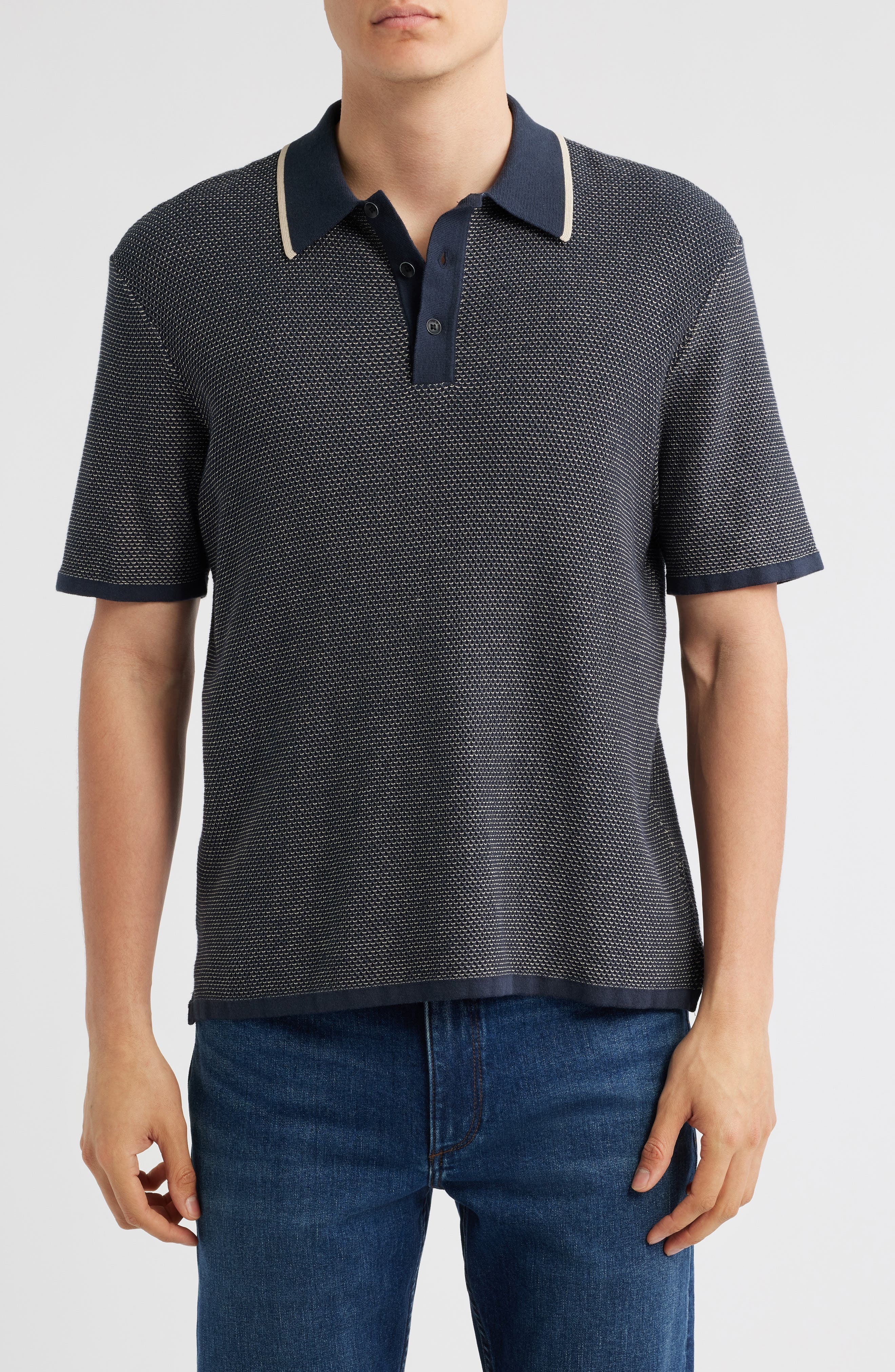 rag & bone Norton Knit Polo