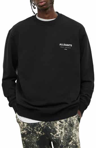 AllSaints Underground Logo Organic Cotton Graphic Sweatshirt
