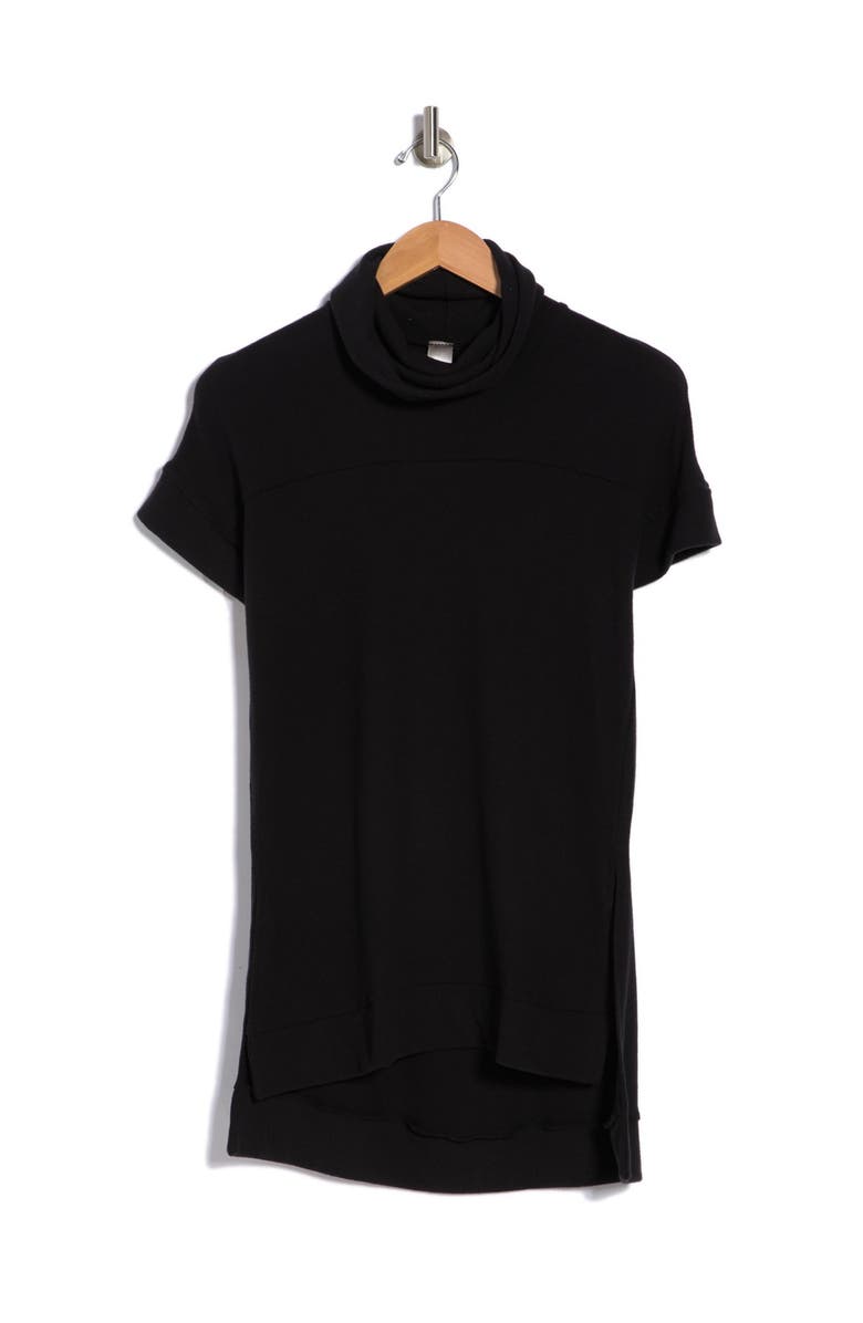 GO COUTURE Short Sleeve Turtleneck Sweater, Alternate, color, 