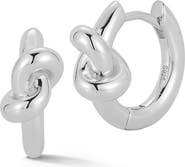 GLAZE JEWELRY Love Knot Hoop Earrings