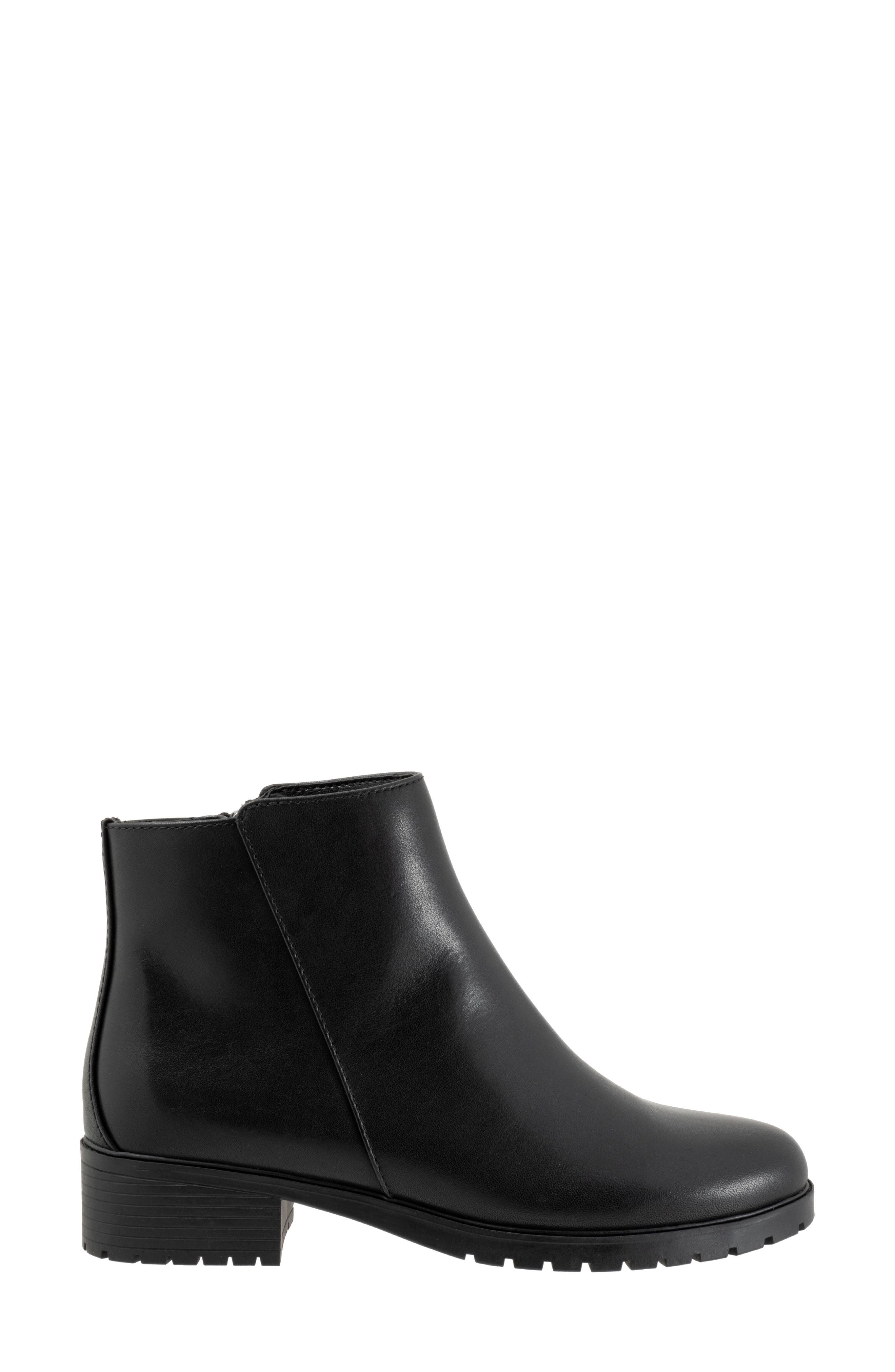 Trotters Margo Bootie, Alternate, color, Black