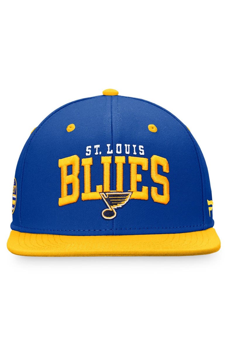 Casquette réglable bleu St. Louis Blues Core avec logo