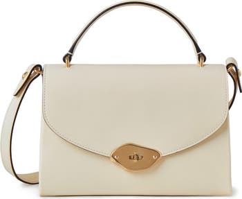 【MULBERRY】LANA TOP HANDLE BAG Mulberry | Lana Top Handle | Black High Gloss Leather | Women