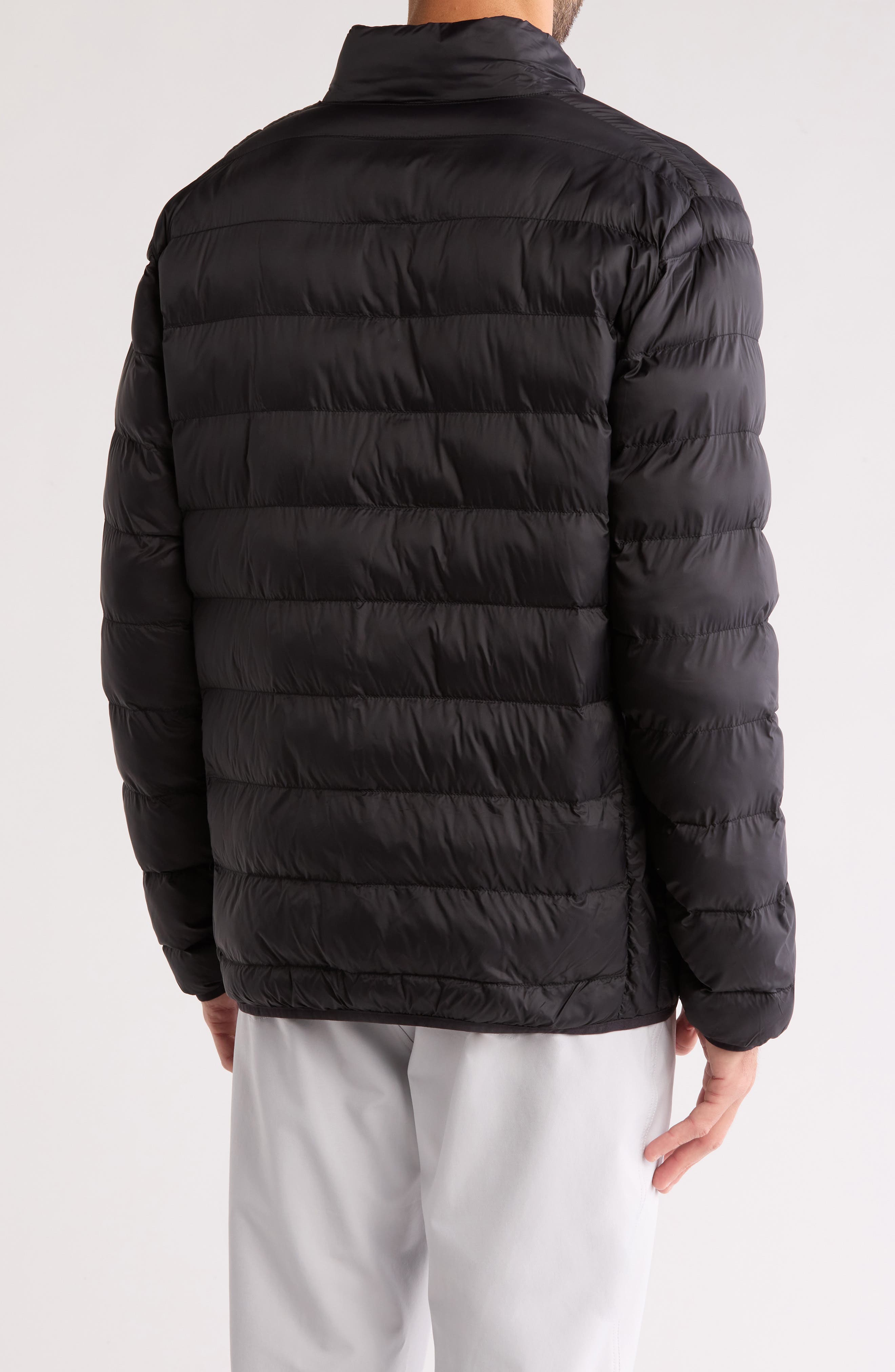 Channel Quilted Puffer Jacket - image 2