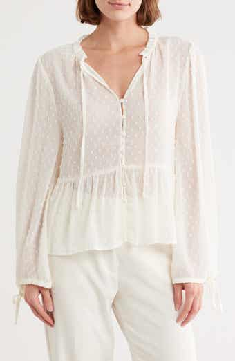 INTERNATIONAL DESIGNER Swiss Dot Top