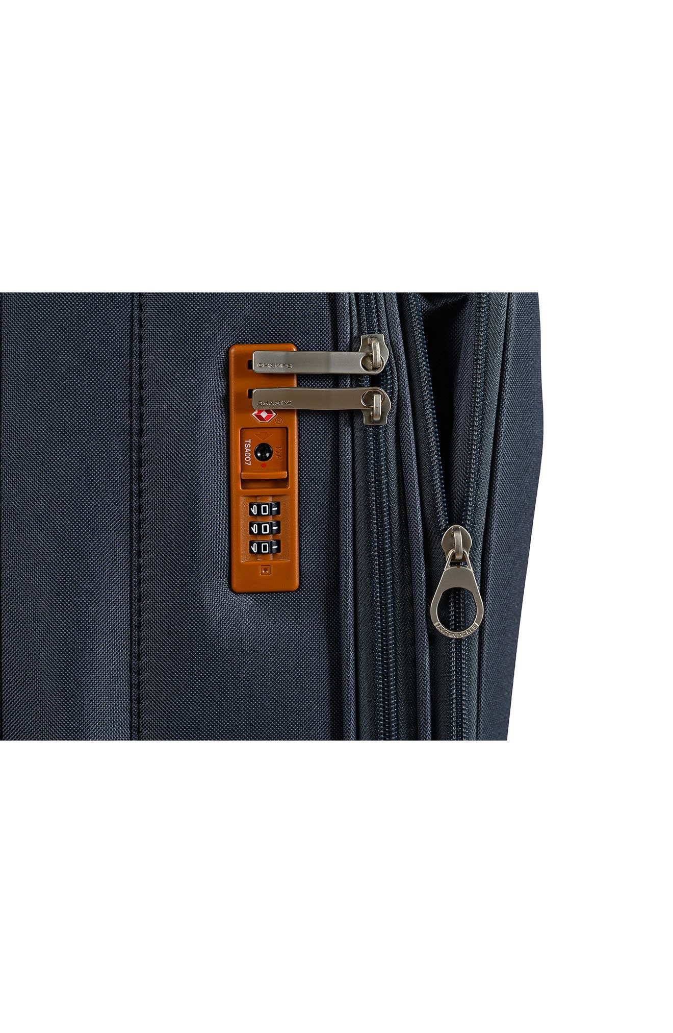 CHAMPS Classic 3-Piece Luggage Set, Alternate, color, Grey