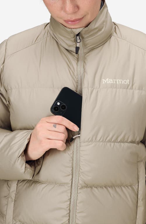 Marmot Guides 700 Fill Power Down Water Repellent Jacket In Neutral