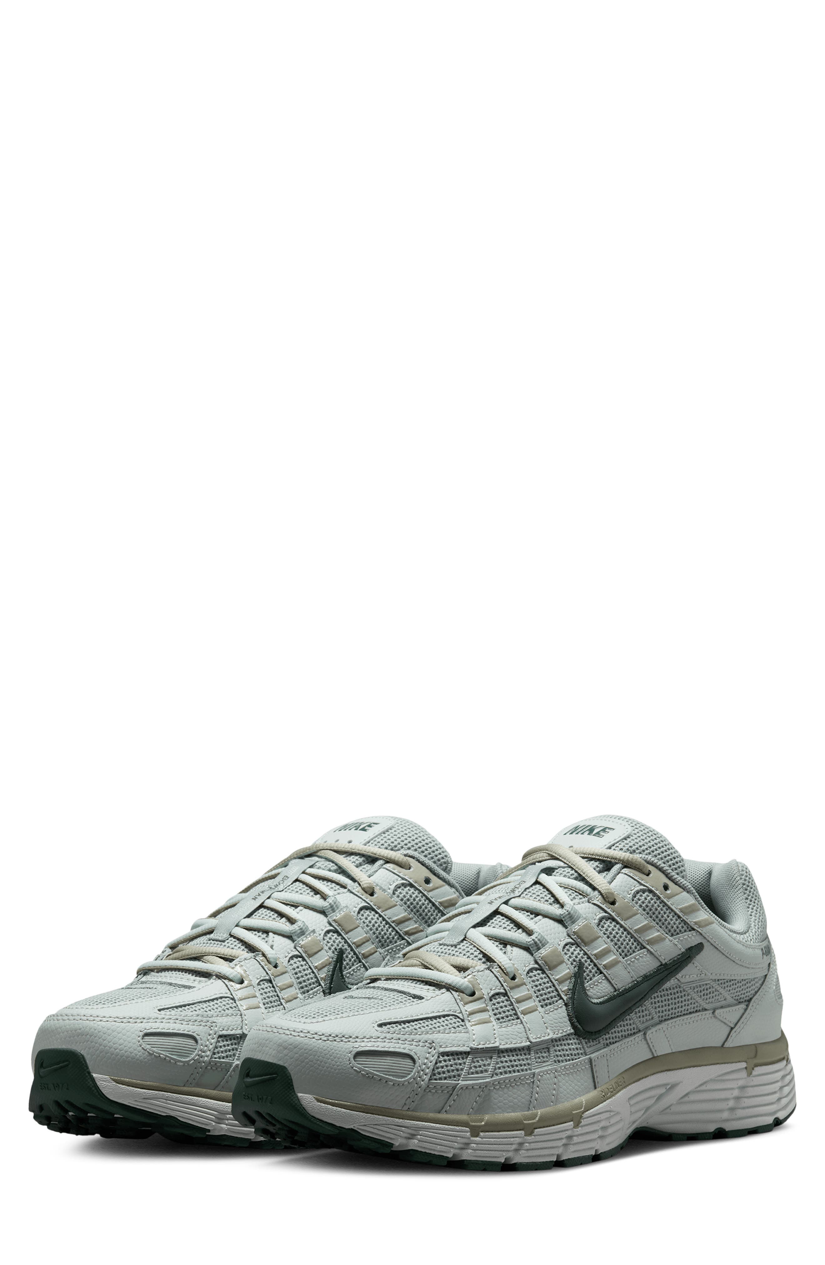 P-6000 Sneaker, Main, color, LIGHT PUMICE/ SILVER/ SPRUCE