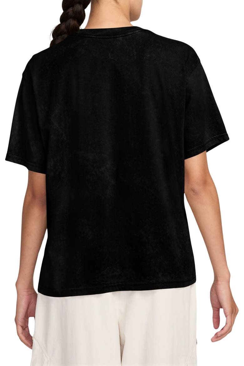 Flight Cotton Graphic T-Shirt, Alternate, color, BLACK/ WHITE